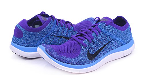 Nike 4.0 Flyknit Court Purple Black Photo Blue Shoe