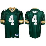 Green Bay Packers Brett Favre Authentic Reebok NFL Football Jersey (Green)