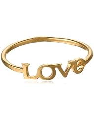 Dogeared Sterling Silver Words To Live By Love Ring
