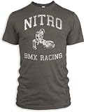 Vintage Distressed Nitro BMX Racing Tri-Blend T-Shirt