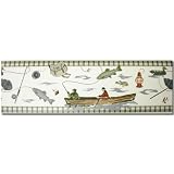 Gone Fishing Prepasted Wall Border