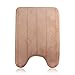 YCCTEAM® U-shaped High Density Space Memory Cotton Toilet Bathroom Carpet , 50x70 cm / 19.6x27.5 inch Toilet Rug, Floor Carpet Pad (Beige)