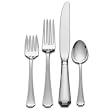 Gorham Fairfax 4-Piece Sterling Silver Flatware Place Set, Service for 1