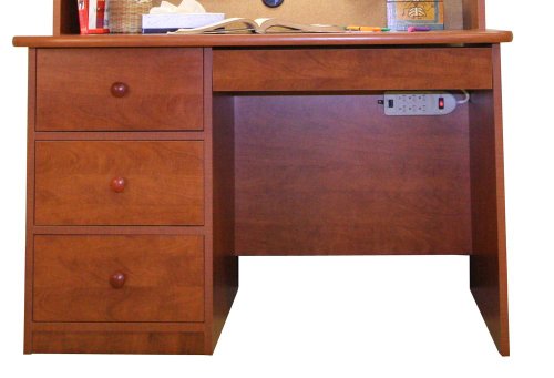 Computer Desk w/ Surge Protector by Berg - 10 Chestnut (22-35-XX)