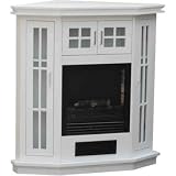 Riverstone Industries FP-38-4D-Wh Electric Corner Fireplace Wht