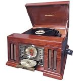 Crosley CR72 Mission Stack-O-Matic Entertainment Center- Paprika
