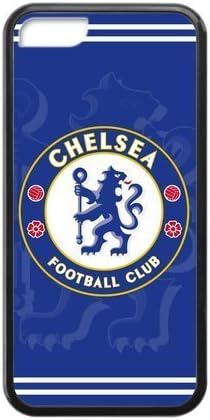 ANGLE Special Design Back Chelsea Fc Logo Case Covers for iPhone 5C TPU (Laser Technology)