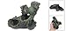 Jardin Resin Aquarium Fish Tank Artificial Rotten Roots, 2.4-Inch Height, Black/Green