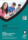 AAT qualifications and credit framework (QCF) AQ2013/AQ2010. Level 4 Diploma in Accounting. Personal tax, FA 2013