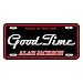 Alan Jackson Good Time Metal License Plate