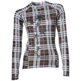 Sessions Diffusion Plaid Crew Shirt - Long-Sleeve - Women's