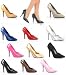 SEDUCE-420, 5 Classic Pump in 17 Colors in Leather, Patent or Velvet up to Size 16
