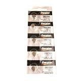 Energizer 392 or 384 Button Cell Silver Oxide Watch Battery Pack of 5 Batteries