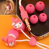 FitsPod マイメロディ ステレオイヤホン・ミニ ピンク SAN-49PK
