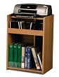 Eclipse II Storage Unit in Golden Oak Finish By Bestar Furniture