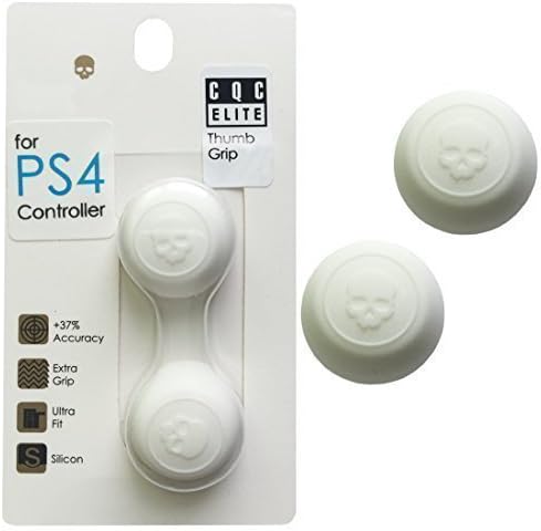 Tidu-ps4/ps3 CQC Thumb Grip for Analog Controller(White)
