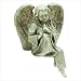 Garden Angel W/bird-verdigris