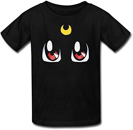 TAINCOM Sailor Moon Crystal Cat Teenager T-shirt L Black