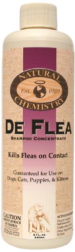 DeFlea Shampoo Concentrate - a Concentrated Flea Shampoo for Dogs - 8-Ounce