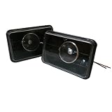 80-88 Monte Carlo 4x6 Black Projector Headlights (1980 1981 1982 1983 1984 1985 1986... by onestopshops