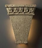 CER-7910 - Justice Design - Tuscan Garden - Two Light Tall Tapered Wall Sconce with Egg and Dart Design - Tuscan Garden