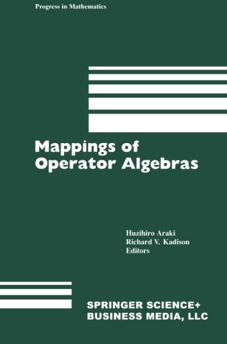 mappings of operator algebras proceedings of the japan us joint seminaruniversity of pennsylvania 1988