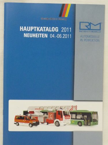 RIETZE HAUPT KATALOG 2011 MODELLAUTO