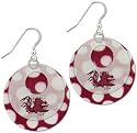 South Carolina Gamecocks Capiz Double Shell Earrings