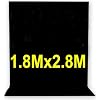 Neewer New Professional Photography Backdrops 1.8m x 2.8m (6ft x 9ft) *BLACK* 100% PREMIUM COTTON Muslin background cloth