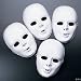 12-pack Plastic Halloween White Drama Party Kids Face Masks 41zr0cBGKHL. SL75 Boys Horror Halloween Costumes Party City
