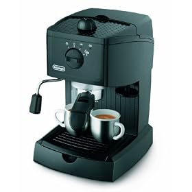 Delonghi - EC145 - Machine a cafe expresso et cappuccino - Solo Pompe - Caf� Moulu - 1 L - 1100 W