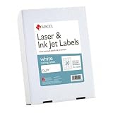 MACML3000B Address Labels, 1x2-5/8, 7500/BX, White