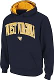 West Virginia Mountaineers Navy Tackle Twill Big Autumn Hooded Sweatshirt