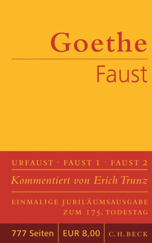 Johann Wolfgang Goethe: Faust: Der Tragödie erster Teil