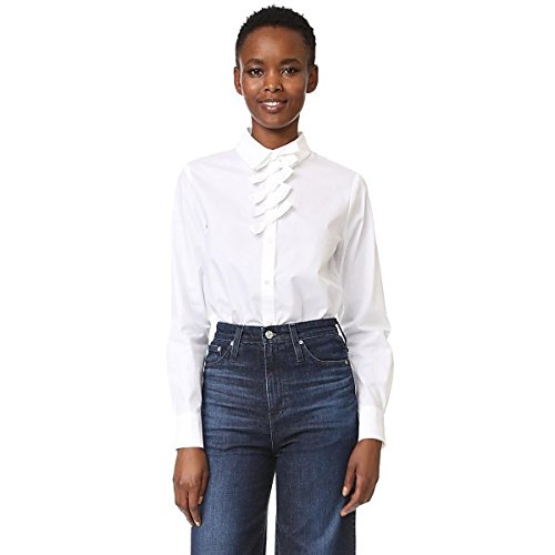 SONIA BY SONIA RYKIEL ソニアバイソニアリキエル レディース シャツ Bows Button Down White [並行輸入品]