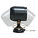 EasGear® 600-Lumen Bright Weatherproof Wireless Battery Powered 4 Led Motion Sensor Outdoor Spotlight Wall Light with PIR Motion Sensor & Light Sensor（4*3w Led Bulbs，Black）