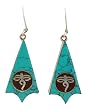 Sterling Silver Buddha Eyes Earrings