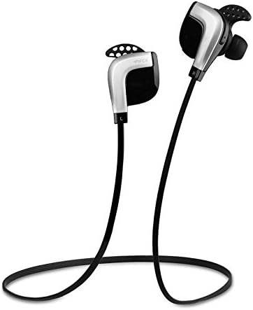 Dacom Lancer G02 Bluetooth 4.1 Headset Wireless Headphones ear buds earphone with mic Sport ecouteur for iphone samsung xiaomi (Silver)