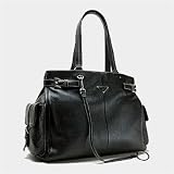 Prada - Prada Leather Handbag Br2958 - Black