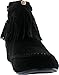 Bella Marie Campus-28 Womens Round Toe Moccasin Ankle High Faux Suede Boots