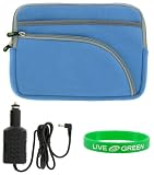 Dell Inspiron Mini 10 Inch 10.1 Inch Notebook Sleeve Case and Car Charger