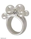 Sterling silver cocktail ring, Charisma