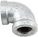 Electronics : 36235-060698-00 90? Galvanized Elbow  (3/8")