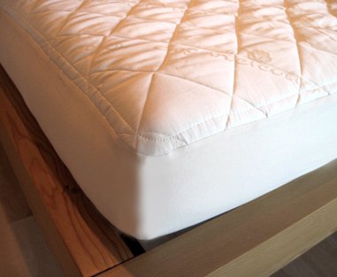 Suite Sleep Washable Wool Mattress Pad - Cal King