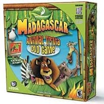 Madagascar Animal Trivia DVD Game
