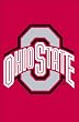 Ohio State University Buckeyes Flag - Garden Size
