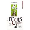 Les mots de la cuisine et de la table
