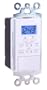 Swylite LST200+-W Dual Event Digital In-Wall Timer Switch with Backlight, White