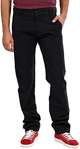 Thomas Burberry Chino Pants , Color: Black, Size: 42