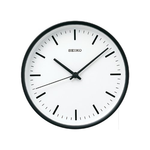 SEIKO(セイコー)「STANDARD」アナログ電波クロック φ200mm / ブラック KX310K